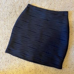 Cato black stretch skirt